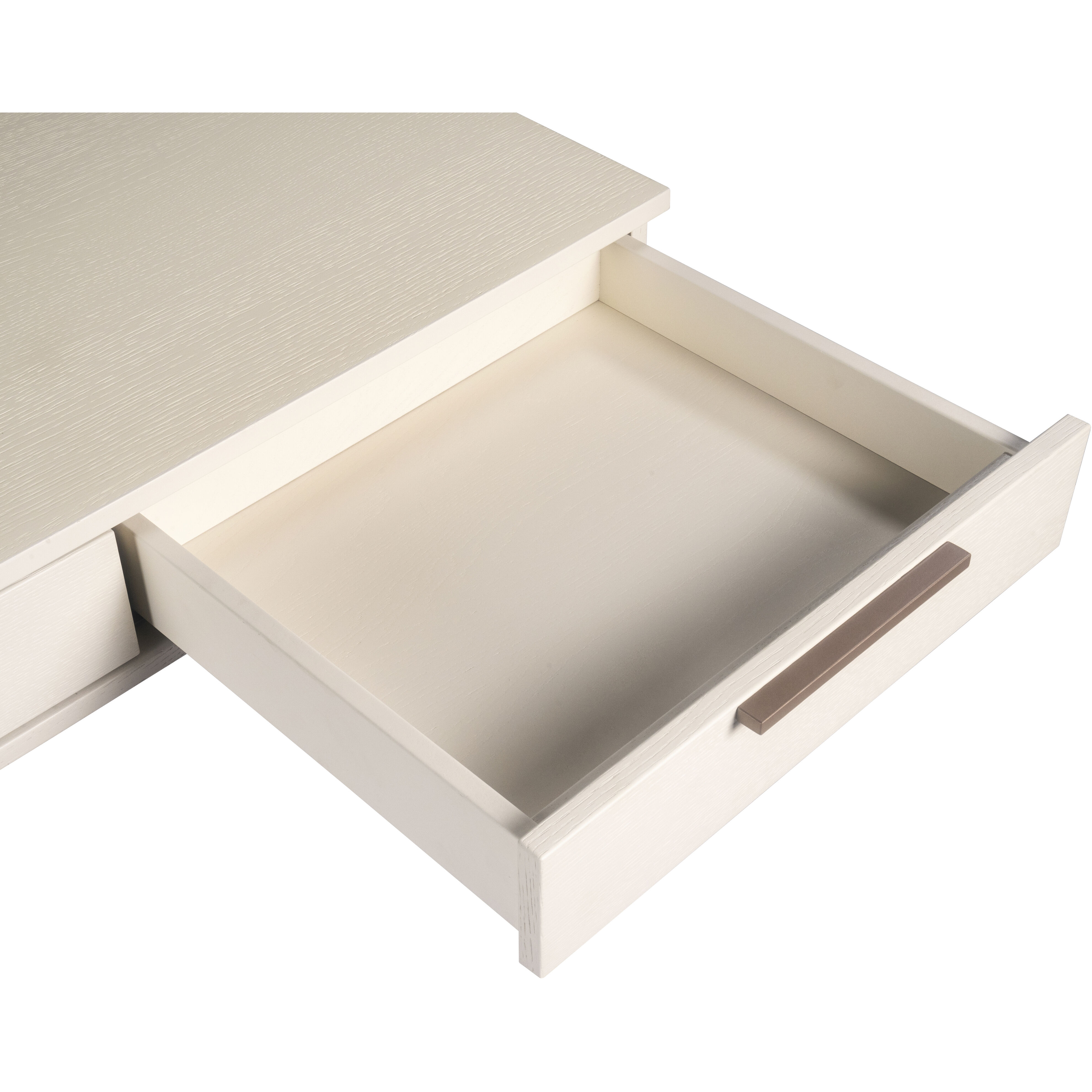 Rebel 59.25 X 23.75 inch Champagne Gold / Cream Desk